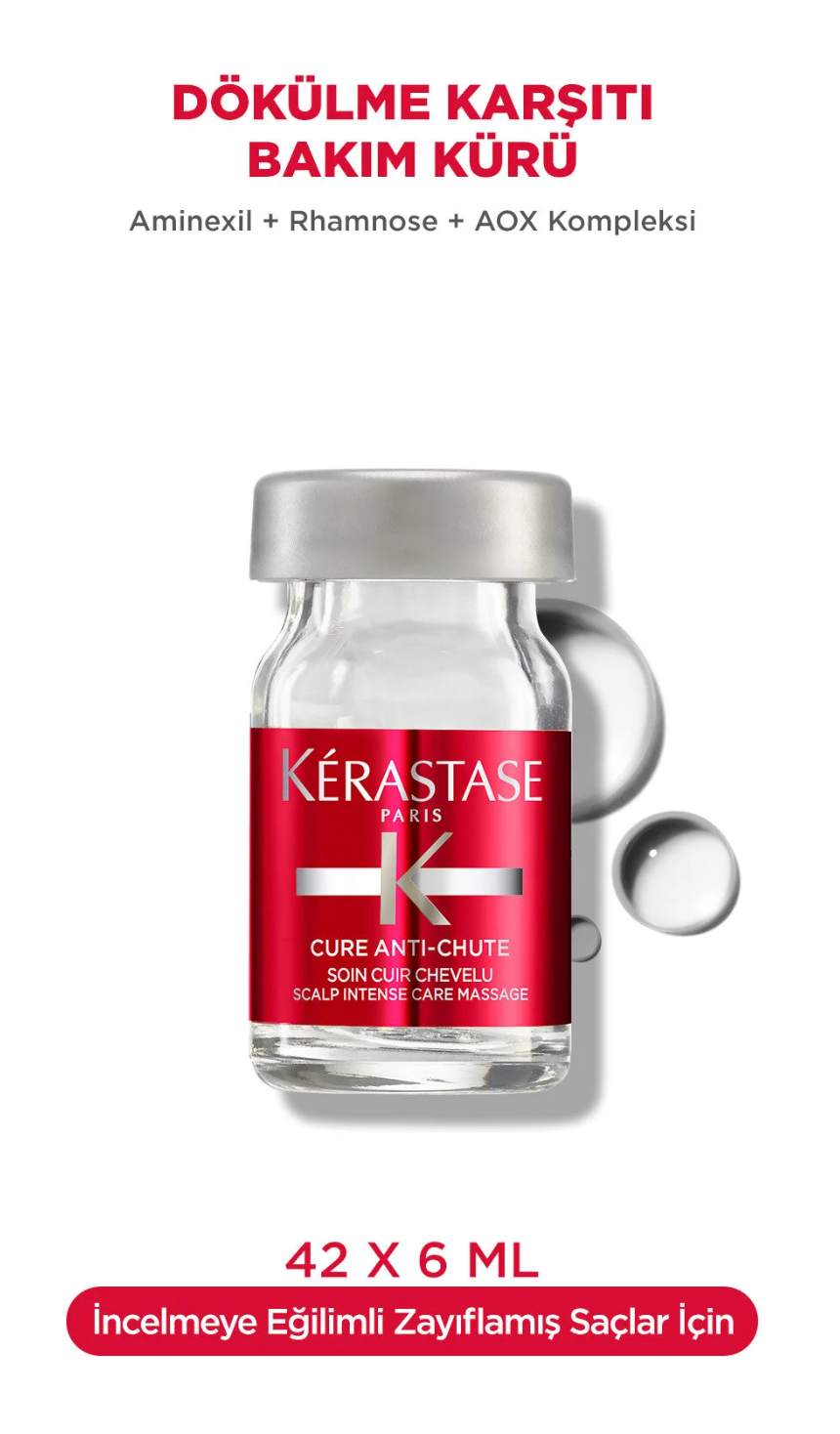 Kerastase Specifique Cure Anti-Chute Dökülme Karşıtı Bakım Kürü 6ml 42 Ampul