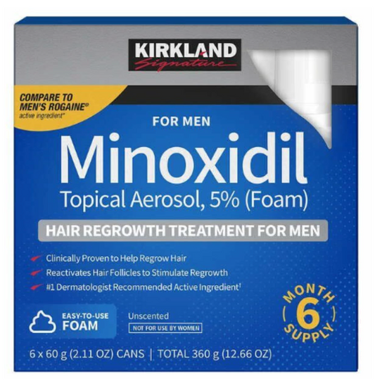 Kirkland Erkek 6 Aylık Saç Köpüğü